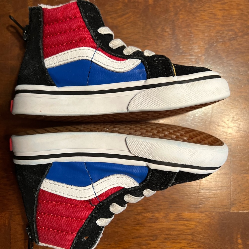 Gently used toddler Vans size 5